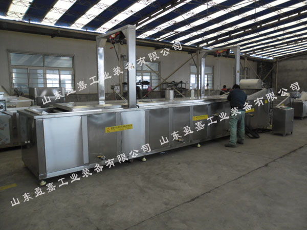 湖北麻花油炸流水線，支持加工定做