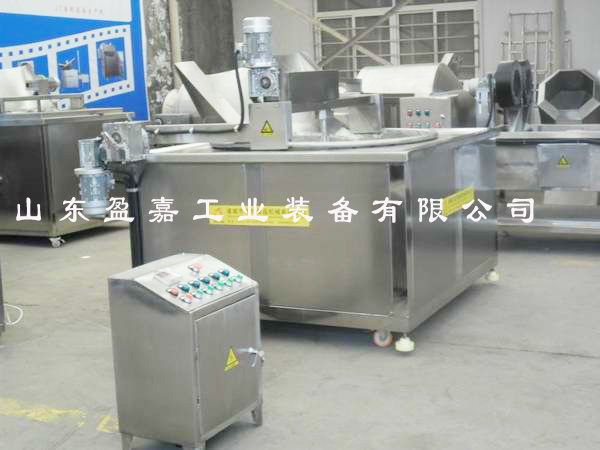 高效節(jié)能電加熱導(dǎo)熱油加熱青豆油炸機(jī)